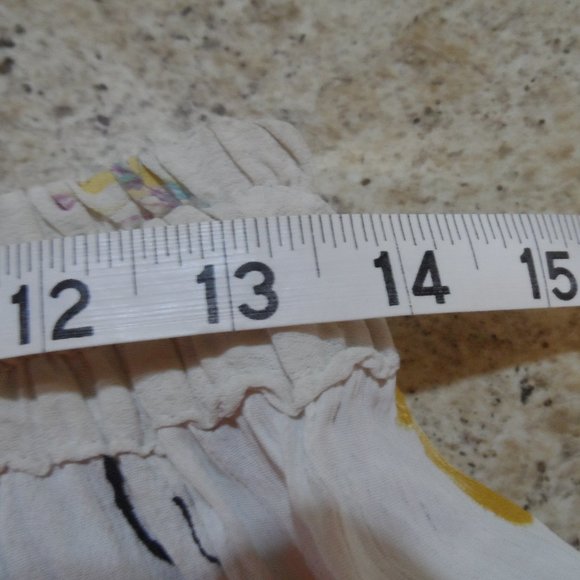 Maxi Tiered Botanical Crinkle Floral Skirt - Free Size - possible Paul Smith - Picture 5 of 7